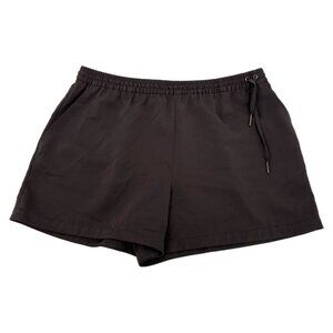All Saints Gray Drawstring Accent Elastic Waist Shorts | Size 6